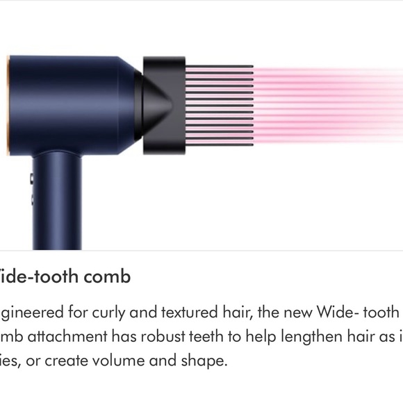 Dyson Supersonic Hair Dryer Attachments (2) - Picture 8 of 10